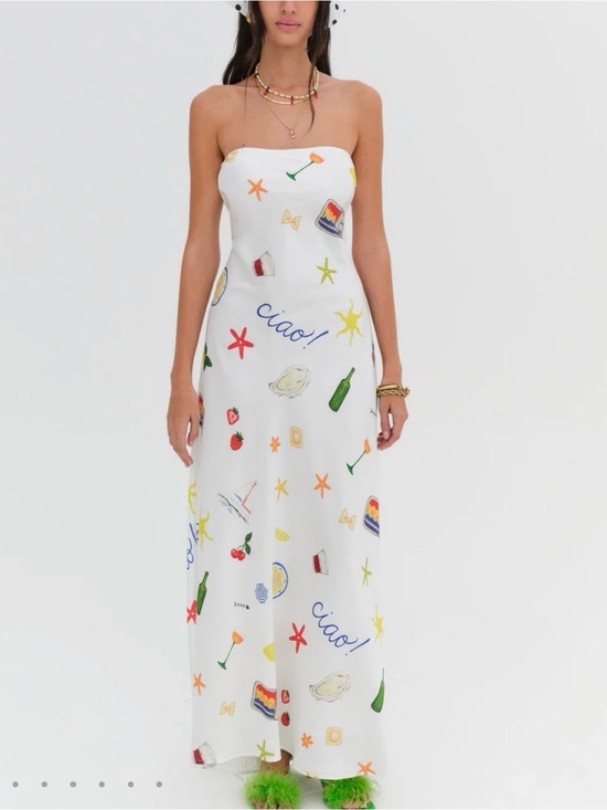 For Love And Lemons Dresses & Skirts - For Love and Lemons Carla Strapless Maxi Dress Women’s Sz M
